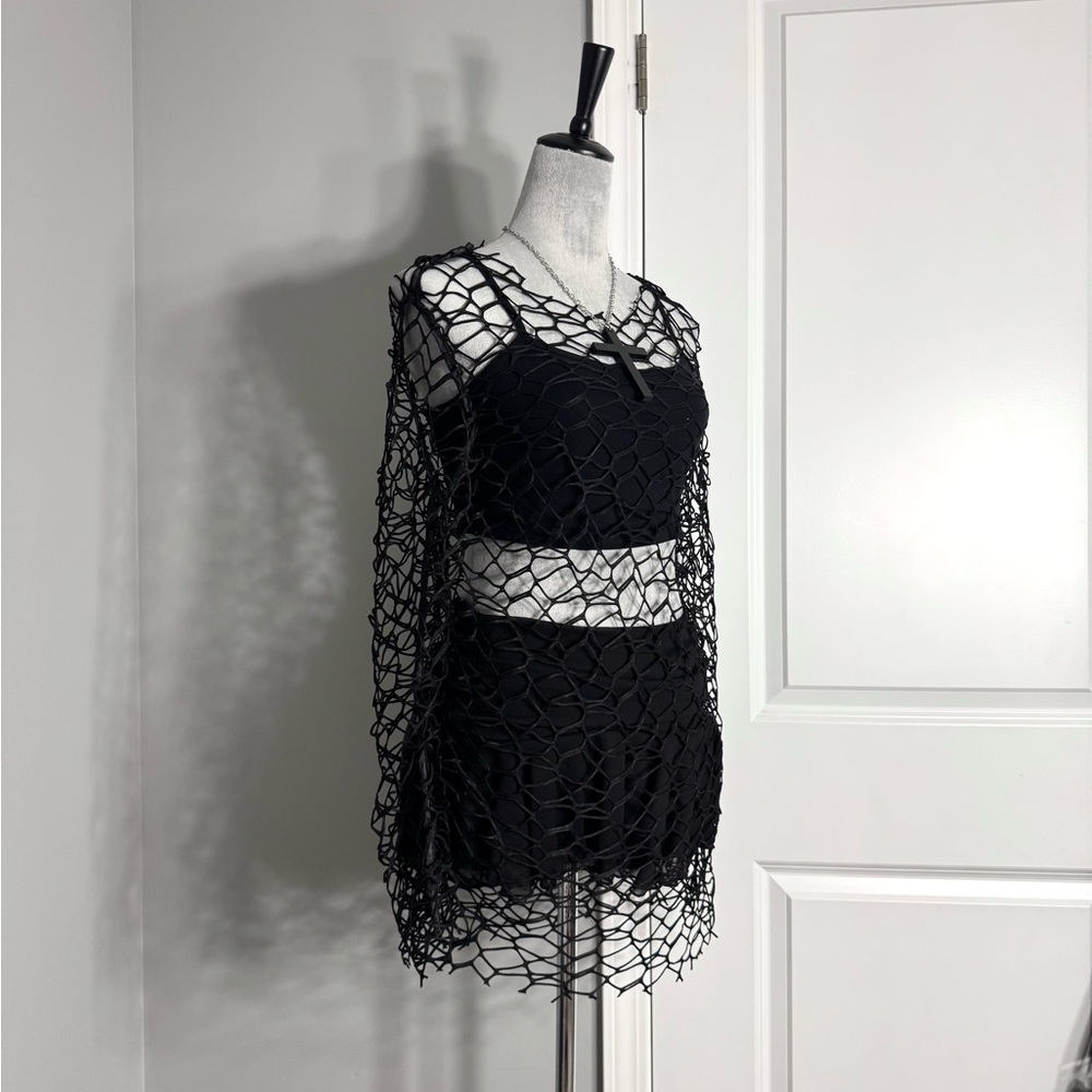 Punk Rave Fishnet Top - Picture 8 of 12